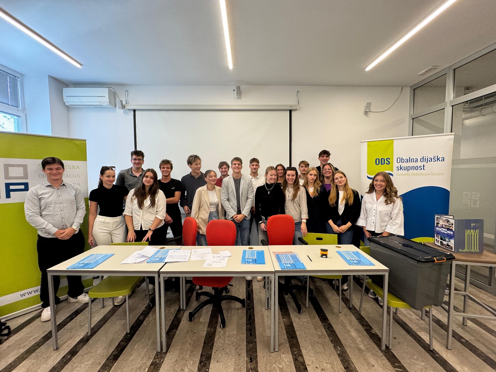 Predstavniki skupnosti dijakov